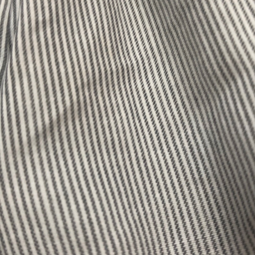 Bcbg Generation Stripe Button Front Flowy Skirt 0 - image 3